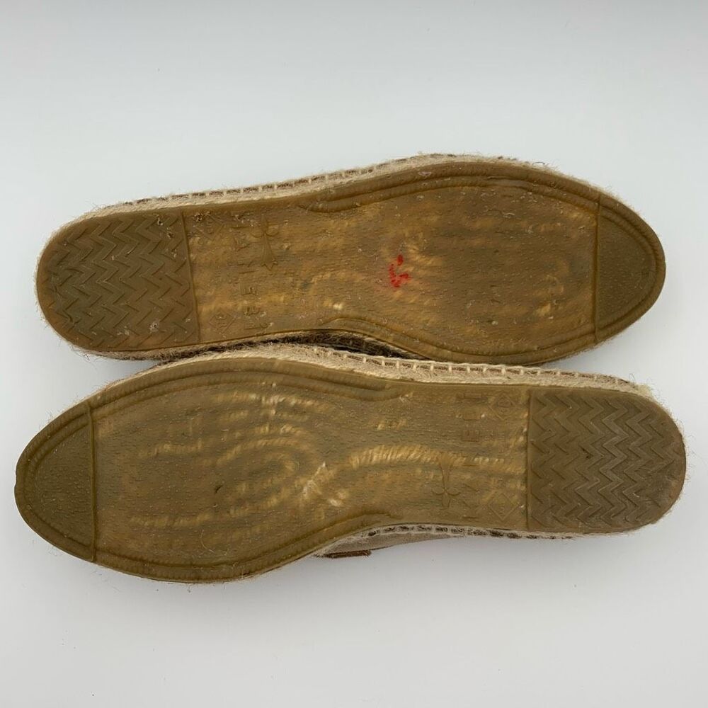 Tan Suede Espadrille Vacation Loafers - Picture 10 of 13